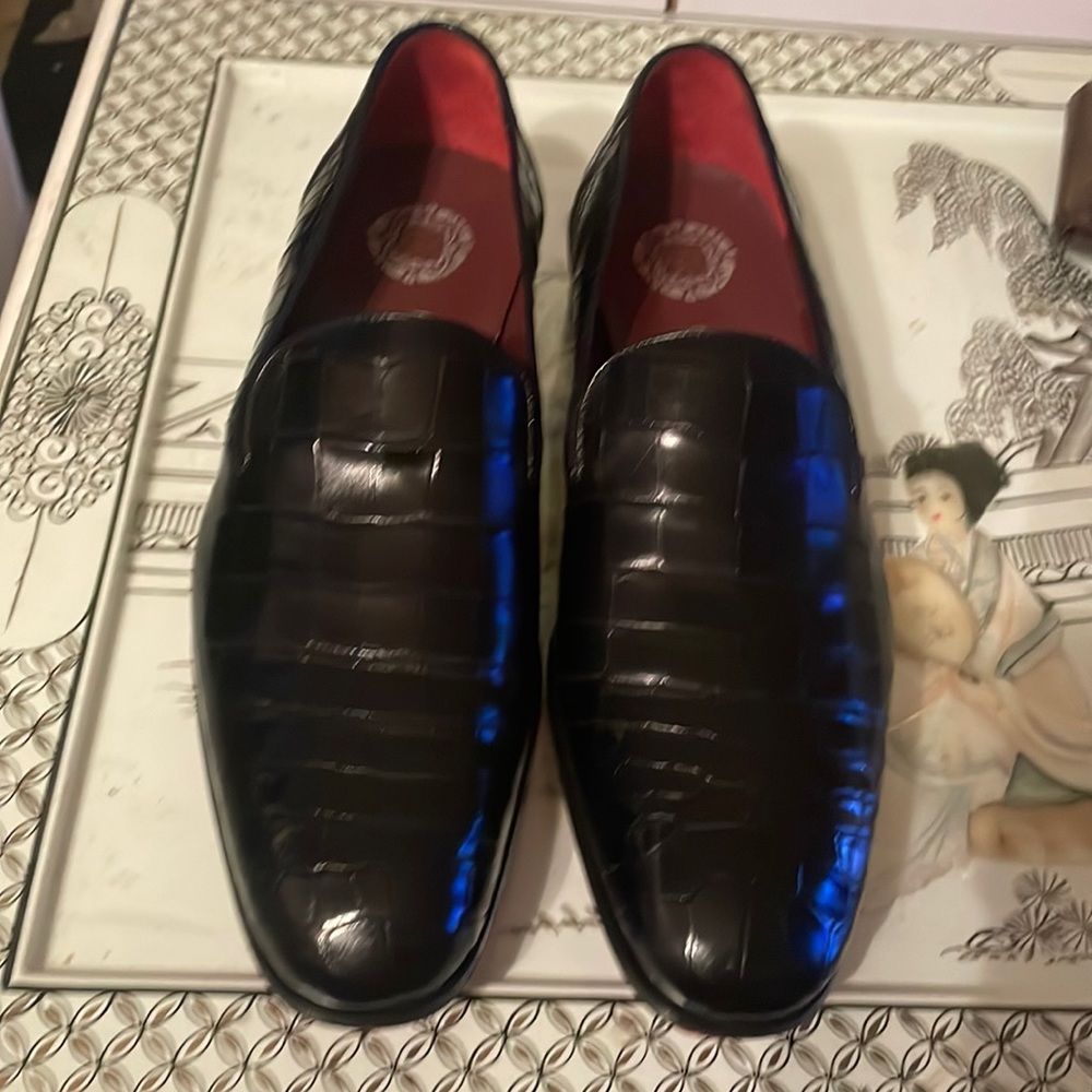 Mezlan custom crocodile shoes